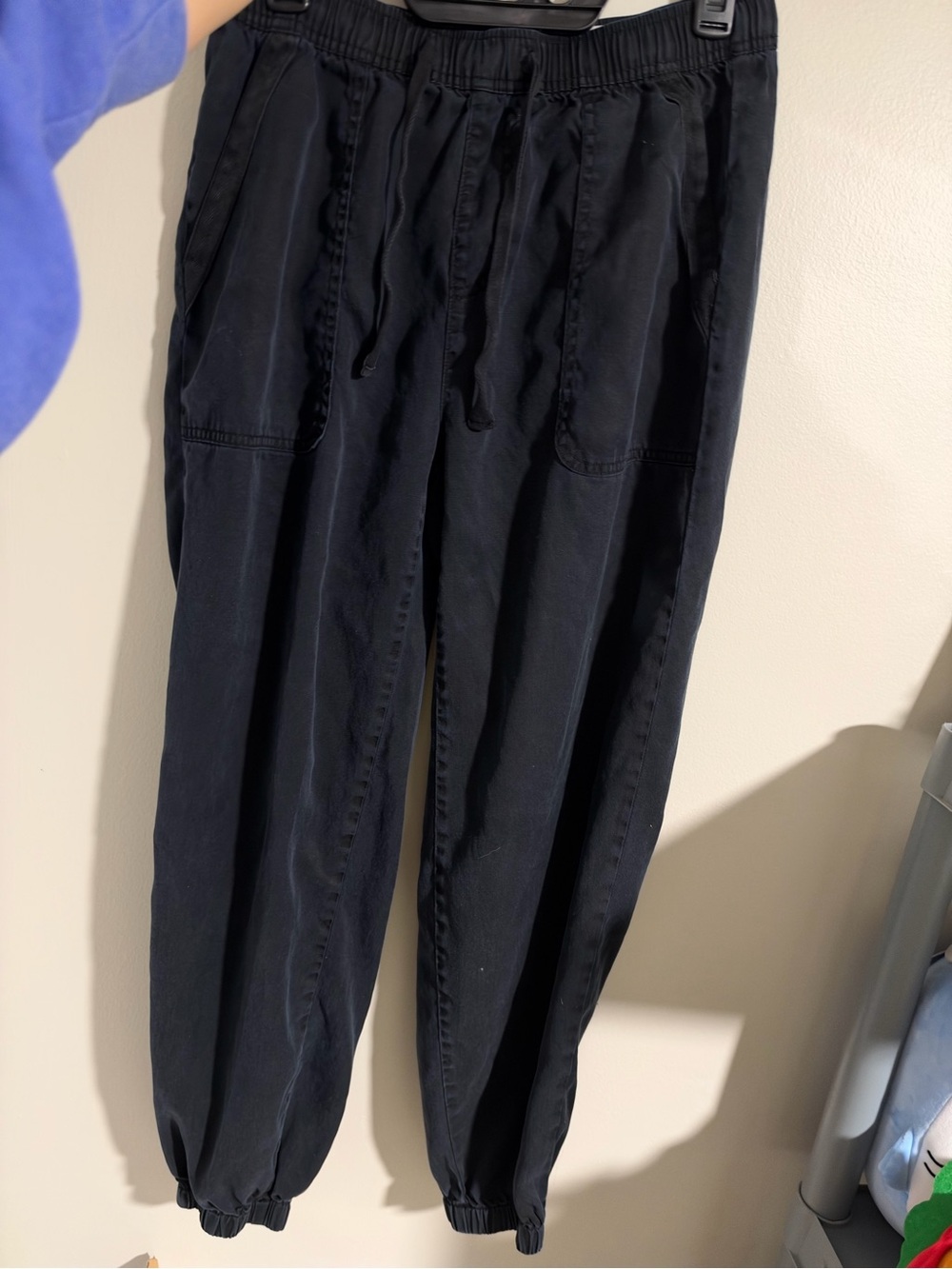 Black Parachute Joggers